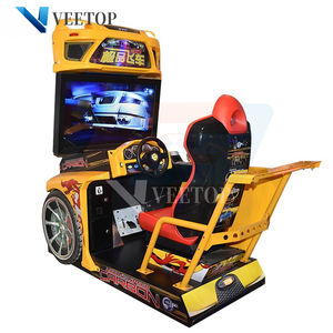 Simulatori di Corse Automobilistiche con Volante per Centri Commerciali, Giochi a Gettoni per la Vendita - Product Image 2