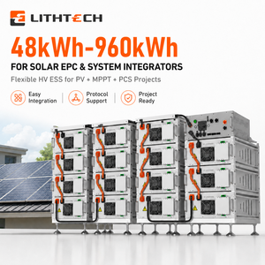 Batterie au lithium haute tension 8000 cycles à expansion flexible 50 kWh 100 kWh 200 kWh 300 kWh 30 kW 50 kW pour stockage d'énergie solaire domestique - Product Image 3