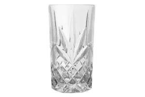 Accept Customization Lead Free Popular Highball Glasses Whiskey Glass Crystal Cut Glassware
