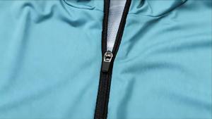 Maillot de cyclisme à manches longues pour femmes Zede, de haute qualité, personnalisé, respirant, coupe-vent, anti-transpiration, imprimé, séchage rapide - Product Image 4