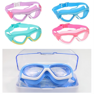 Enfants garçon et fille pour lunettes de natation anti-buée et étanche avec lunettes de natation de sécurité - Product Image 4