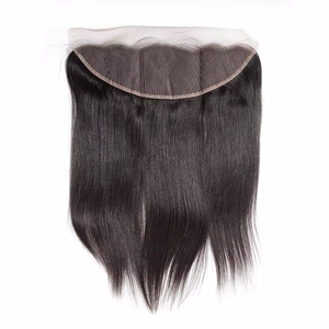 Vente en gros <span class=keywords><strong>de</strong></span> <span class=keywords><strong>cheveux</strong></span> humains vierges brésiliens <span class=keywords><strong>de</strong></span> qualité 10A 13*4 paquets <span class=keywords><strong>de</strong></span> dentelle avec fermeture Couleur naturelle 1B pour femmes - Product Image 4