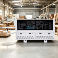 Machine à chantourner automatique Woodfung WF-60E, machine à chantourner compacte pour la fabrication de meubles de placard et d'armoires, équipement de travail du bois