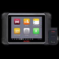 Scanner automobile MS906S, batterie 10 000 mAh, caméra arrière 8MP, comprend un kit complet de connecteurs OBD.