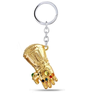 Portachiavi con Moschettone in Lega di Zinco Design Anime Guanti di <span class=keywords><strong>Thanos</strong></span> con Apribottiglie, Ciondolo Regalo RMZP083 - Product Image 3
