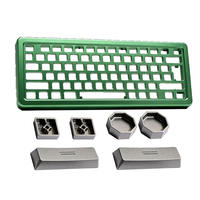 Teclado Mecánico Personalizado OEM con Mecanizado CNC de Precisión en Aluminio Anodizado, Latón y Acero Inoxidable