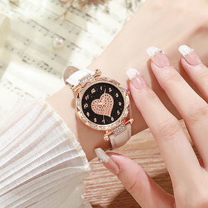 Wholesale Manufacturer of Heart Full <b>Diamond</b> Casual Women's Quartz <b>Watches</b> - Product Image 4