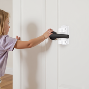 Fabe bé an toàn cửa đòn bẩy khóa ABS vật liệu đa chức năng con bằng chứng Cửa & xử lý chất kết dính - Product Image 2