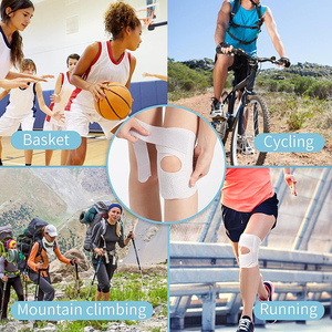 Thoáng khí có thể điều chỉnh thể thao chấn thương hỗ trợ giảm đau bên ổn định người đàn ông phụ nữ giảm sụn khớp rách đầu gối cú đúp - Product Image 6