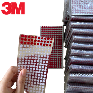 3M 5559 Water Sensitive Stickers Round Dots Die-cut Permanent Color Transition Liquid Ingress Contact Indicator Labels - Product Image 2