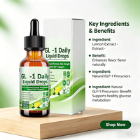 Suplemen Herbal Cair OEM GLP1 untuk Dewasa, Mendukung Metabolisme, Kesehatan Usus & Pencernaan, Sistem Imun, Energi, dan Vitalitas