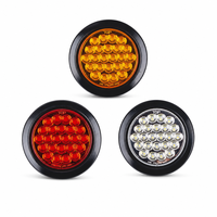 Nouveau feu arrière LED KLT-LITE KW8019 US 4 pouces 12V pour remorque, avec fonctions Stop, Clignotant et Marche arrière, homologué SAE DOT, étanche IP67, pour remplacement et réparation