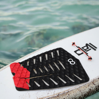 Tapis de traction haut de gamme pour planche de surf, antidérapant, avec adhésif au dos pour la protection du pont de la planche de surf