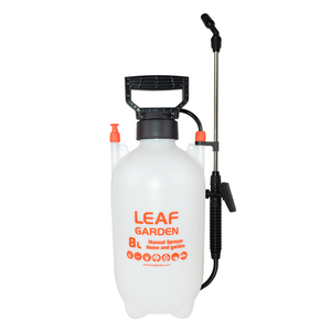 I-leaf — pulvérisateur à pression manuel, 8l, en plastique, avec buse ajustable, pour jardin