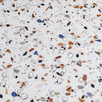 Exploiter Großhandels preis Square Terrazzo Vinyl boden Große Qualität Peel and Stick Indoor Decor PVC Bodenfliesen
