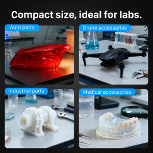 Máy in <span class=keywords><strong>3D</strong></span> công nghiệp lập thể biến laser tại chỗ nhựa SLA máy in <span class=keywords><strong>3D</strong></span> cho mô hình răng lớn in ấn - Product Image 6