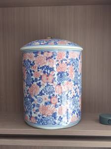 Contenitori sani per la conservazione della farina Eid <span class=keywords><strong>e</strong></span> milad decorazione per la casa vaso in ceramica con coperchio ad anello in metallo - Product Image 6