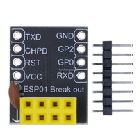 Módulo WIFI USB a ESP8266 ESP-01, Puerto Serie Remoto ESP-01S, Sensor WIFI, Transceptor, Placa Inalámbrica, Adaptador PCB ESP01S