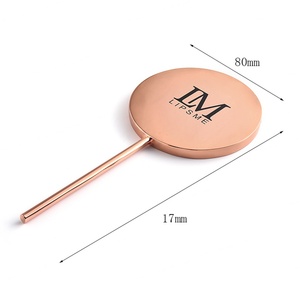 New Arrival Beautiful <b>Mirror</b> Hand Held Portable Cosmetic <b>Mirror</b> Shiny <b>Makeup</b> <b>Mirror</b> - Product Image 3