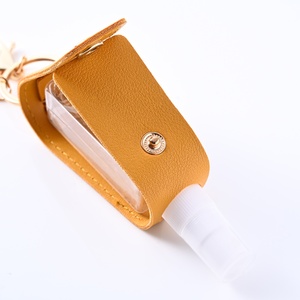 30ml <strong>Empty</strong> Portable Hand Sanitizer Bottle <strong>Keychain</strong> Holder Reusable Bottle Hand Washing Gel Storage Bottle With <strong>Keychain</strong>