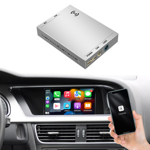 CARABC Apple CarPlay y <span class=keywords><strong>Android</strong></span> <span class=keywords><strong>Auto</strong></span> Inalámbrico para <span class=keywords><strong>Audi</strong></span> A1 A3 A4 A5 A6 A8 Q2 Q3 Q5 Q7 S4 S5 MMI MIB Pantalla Inalámbrica CarPlay - Product Image 1
