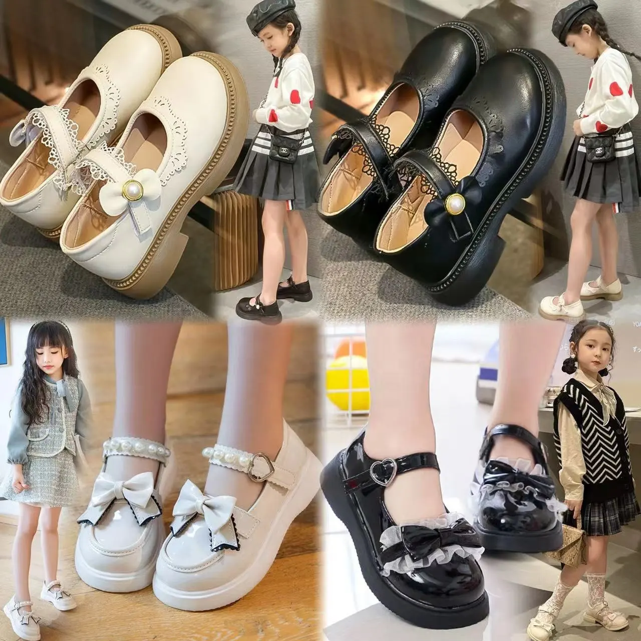 Sandal pita musim panas, sandal pernikahan anak putri kepala terbuka nyaman model pabrik langsung dari luar ruangan
