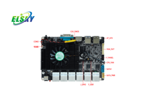 <span class=keywords><strong>Carte</strong></span> mère industrielle ELSKY 3,5 pouces, <span class=keywords><strong>processeur</strong></span> Intel de 6e/7e génération Core i3/<span class=keywords><strong>i5</strong></span>/i7, DDR4, pare-feu, routeur, PC de bureau compact - Product Image 2