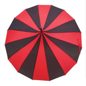 Parapluie pagode QX coloré et tendance avec dentelle, long manche, pour femme, protection solaire et pluie, idéal pour l'extérieur - Product Image 5