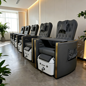 Luxury Electric Pedicure <b>Chair</b> with Foot Massage and Spa <b>Therapy</b> Features - Product Image 4