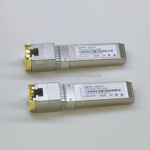 พอร์ตไฟฟ้า10G SFP โมดูล RJ45ตัวแปลงใยแก้วนำแสงเป็นโมดูล RJ45พร้อมรองรับ tcp/ip - Product Image 4