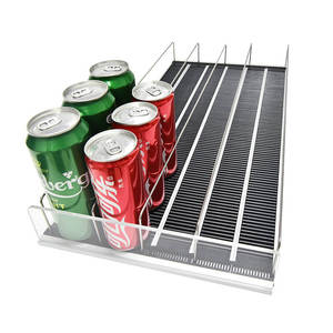 Kệ Đựng Đồ Làm Mát Tủ Lạnh Siêu Thị Bằng Nhựa Kệ Đựng Thức Ăn Trưng Bày Trượt Chai - Product Image 3