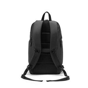Mochila DASHER Vintage de Lona, 20-39L, Impermeable, Unisex, Asa Suave, Cierre de Cremallera, Diseño Panelado con Detalles en Cuero, para Uso Escolar - Product Image 3