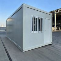 Maisons conteneurs en acier modulaires préfabriquées de luxe, portables et démontables, de 20 et 40 pieds, en kit, pour centre commercial, sous-sol, bar à domicile