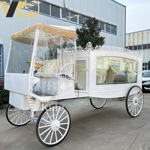 2024 Chariot funéraire moderne à chevaux pour cercueil, à vendre - Product Image 5