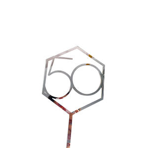 Ychon feliz 18/21/30 dieciséis cumpleaños pastel Topper Dulce fino número pastel Topper cumpleaños aniversario celebración suministro - Product Image 6