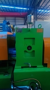 Moulin à mélange à ouverture automatique, à déflecteurs hydrauliques, pour caoutchouc, avec refroidissement à eau automatique, garantie 3 ans, à deux rouleaux - Product Image 3