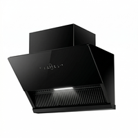 Hotte aspirante murale électrique domestique à grande puissance 900 mm avec moteur en cuivre à super aspiration latérale pour cuisine