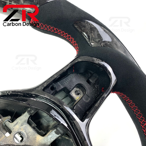 พวงมาลัยไฟเบอร์คาร์บอนไฟเบอร์ปรับแต่งได้สำหรับ11TH ฮอนด้า <span class=keywords><strong>Civic</strong></span> Type-R CR-V FL5 <span class=keywords><strong>Si</strong></span> 2021 2022 2023 2024 2025 - Product Image 6