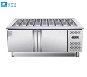 Vitrina Refrigerada Comercial de 1.5m, Mesa de Ensaladas de Temperatura Única, Banco de Trabajo para Ensaladas Frescas, Tipo Refrigeración - Product Image 1
