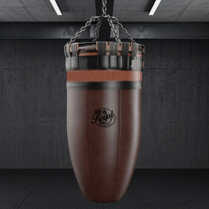 กระสอบทรายชกมวย Royal Boxing รุ่น UP-3001 พรีเมียม สำหรับชกต่อยด้านบน ทำจากหนัง/PVC/PU บรรจุทราย ทนทาน รับสกรีนโลโก้ สำหรับฝึกชกต่อยส่วนบนของลำตัว - Product Image 3