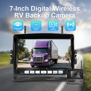<span class=keywords><strong>Camera</strong></span> dự phòng không dây 7 inch cho xe tải với đầu ghi tín hiệu mạnh <span class=keywords><strong>Camera</strong></span> quan sát ban đêm Hệ thống hỗ trợ đảo ngược an ninh xe hơi - Product Image 2