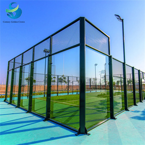 Precio al por mayor de fábrica Cancha de Pádel para interiores y exteriores Cancha de Pádel profesional Cancha de Pádel panorámica - Product Image 3