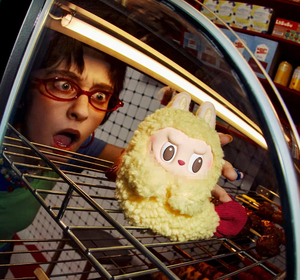 Laabubu ban đầu Pop The Monsters Mart wacky Mart Series-Tai nghe trường hợp labubu Tai nghe trường hợp - Product Image 3