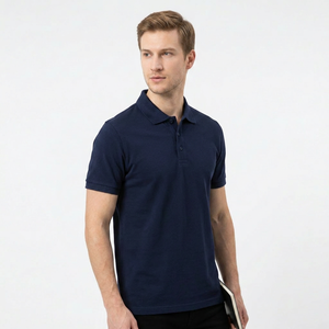 Nouveau T-shirt décontracté pour homme à manches courtes, en tissu tricoté respirant en coton et bambou, de haute qualité, avec logo personnalisé imprimé, couleur unie, grandes tailles - Product Image 4