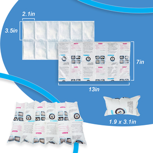 Gói Gel Làm Mát Tái Sử Dụng Gói Gel Làm Lạnh Thực Phẩm Đông Lạnh Gói Nước Đá Khô Để Vận Chuyển Thực Phẩm Dễ Hỏng - Product Image 3