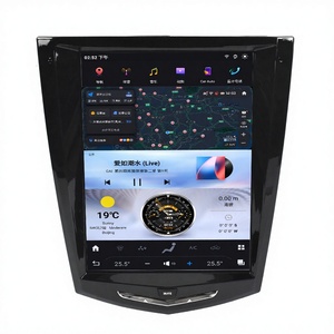 Radio de Coche Aucar de 10.4 Pulgadas con Android 13, Estilo Tesla, Estéreo, Navegación GPS para Cadillac ATS XTS SRX CTS 2013-2018, DVD Multimedia - Product Image 2