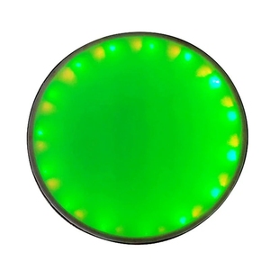 Tambour à main à LED avec changement de couleur multiple, rechargeable, à brancher - Product Image 1