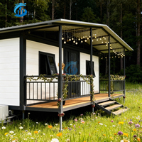 Maisons préfabriquées modernes à prix d'usine, maisons miniatures modulaires pour magasins