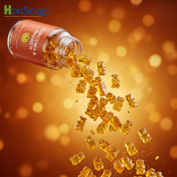Gummies de Curcuma et Gingembre Sans Sucre à Marque Blanche avec Sorbitol pour le Confort Articulaire et la Réponse Inflammatoire