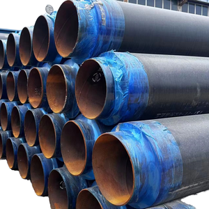 Trước Cách Nhiệt Lạnh Nước Polyurethane Cách Nhiệt Ống HDPE Xoắn Ốc Hàn Ống Thép Carbon Cho Dầu Và Khí Đốt - Product Image 1